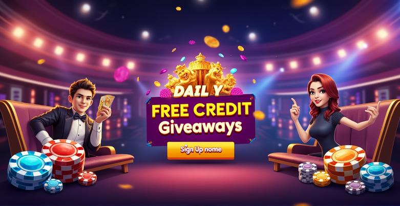 กิจกรรมแจกเครดิตฟรีและโบนัสสล็อต